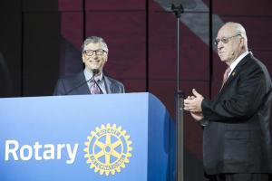 Rotary and Gates Foundation pic